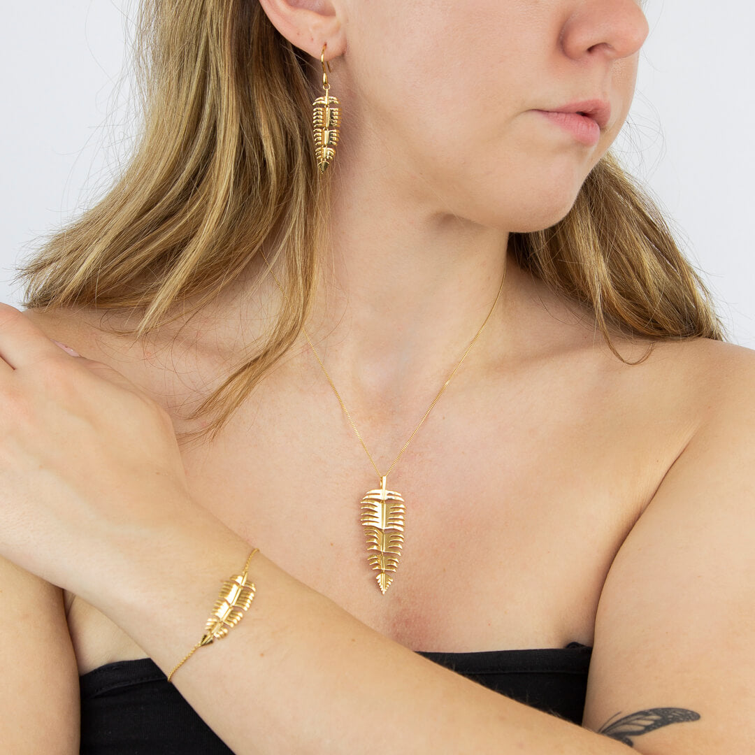 Palm Leaf Bracelet
