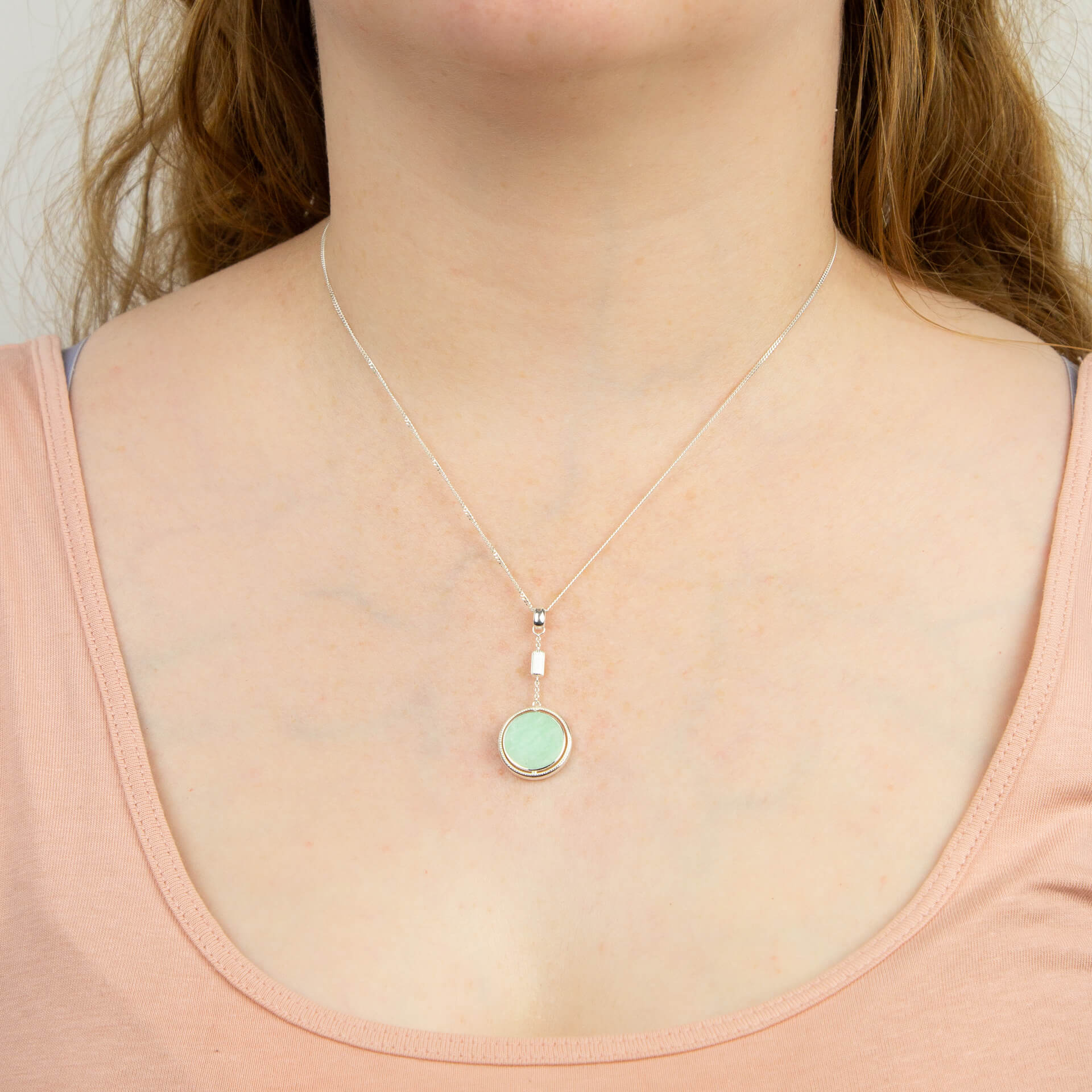 Spinning Comfort Medallion Pendant