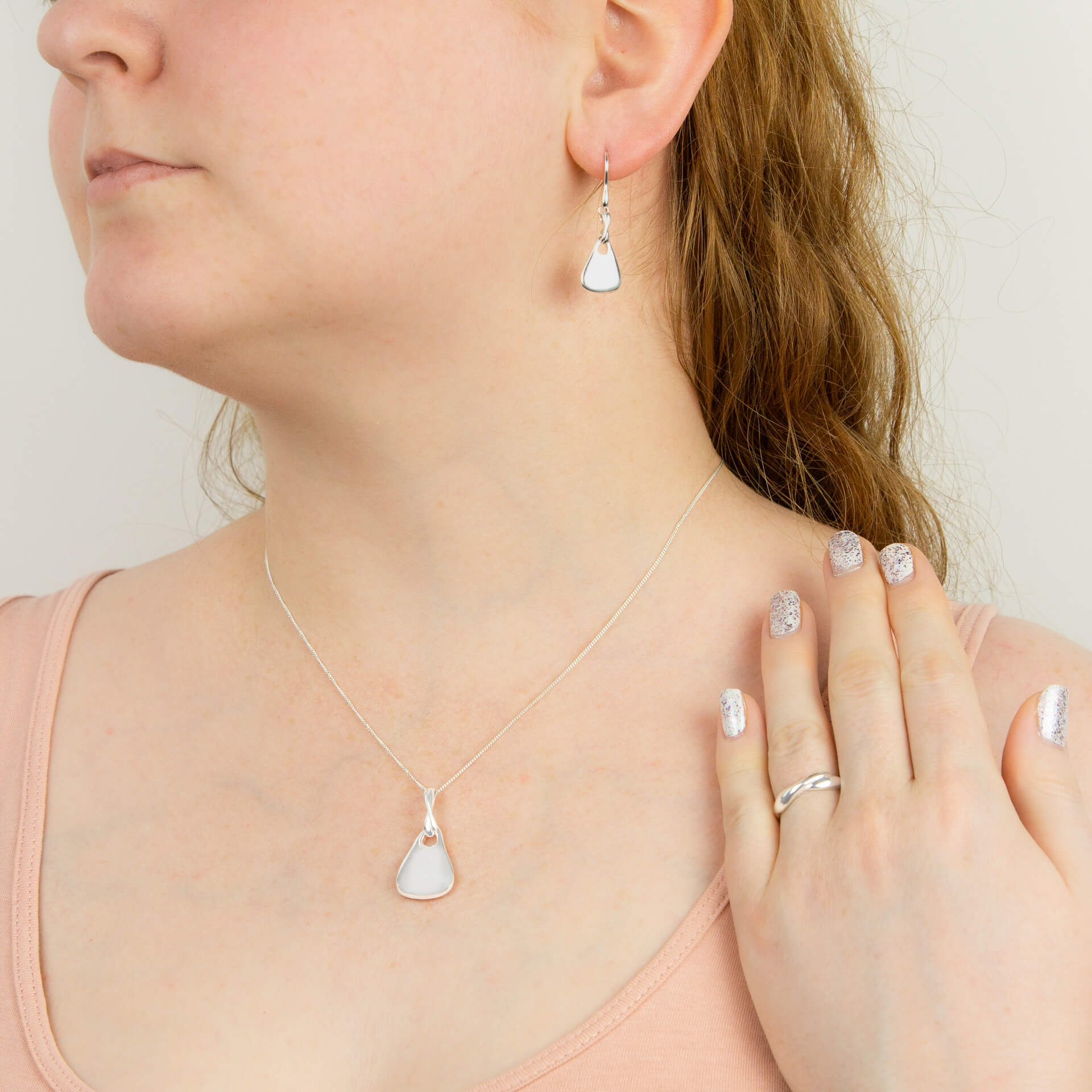 Sensory Organic Drop Earrings