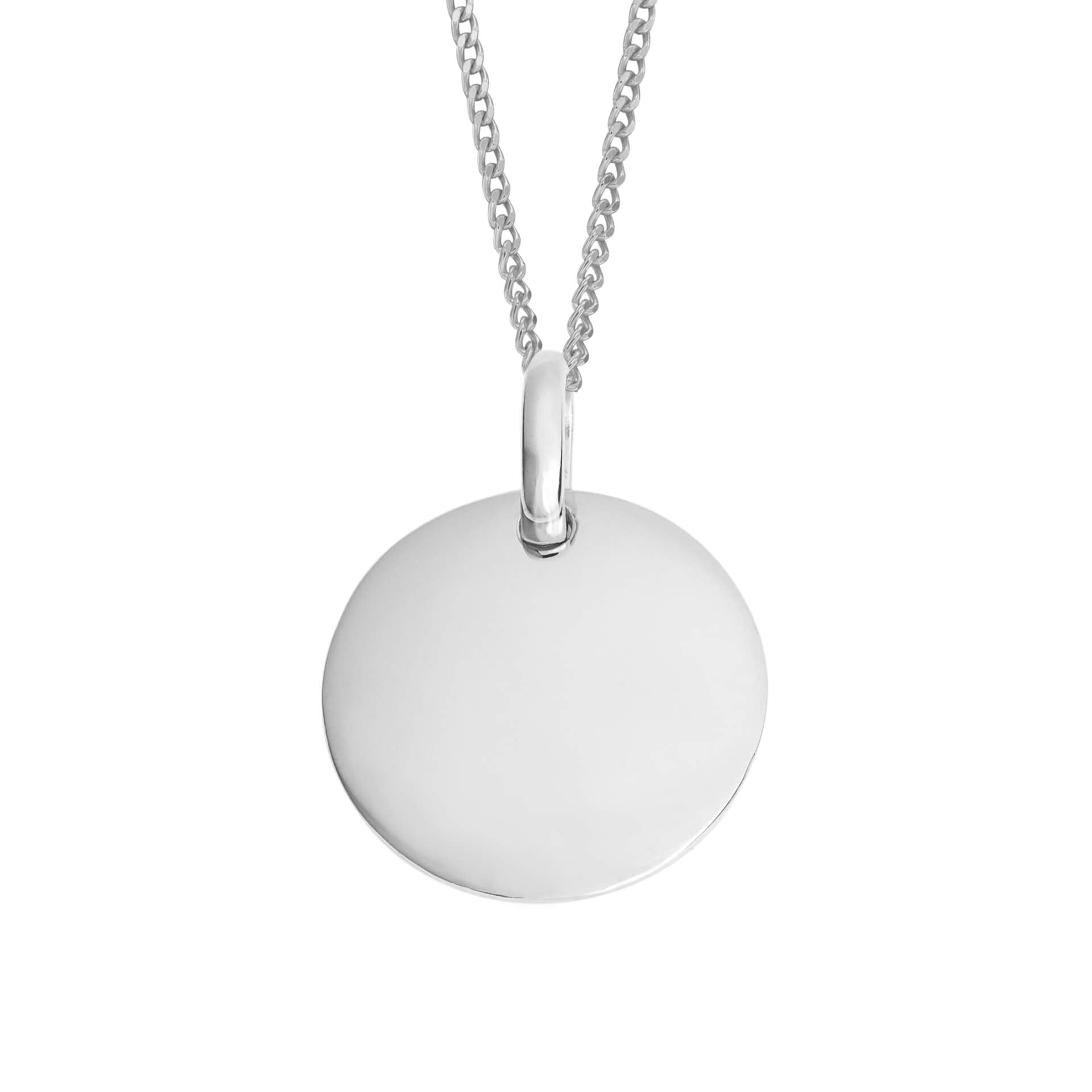 15mm Round Tag Pendant