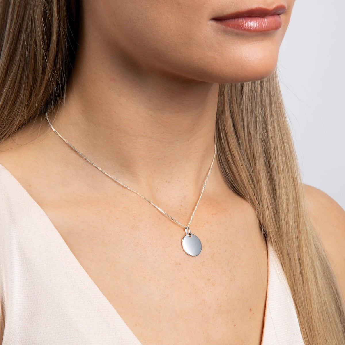 15mm Round Tag Pendant