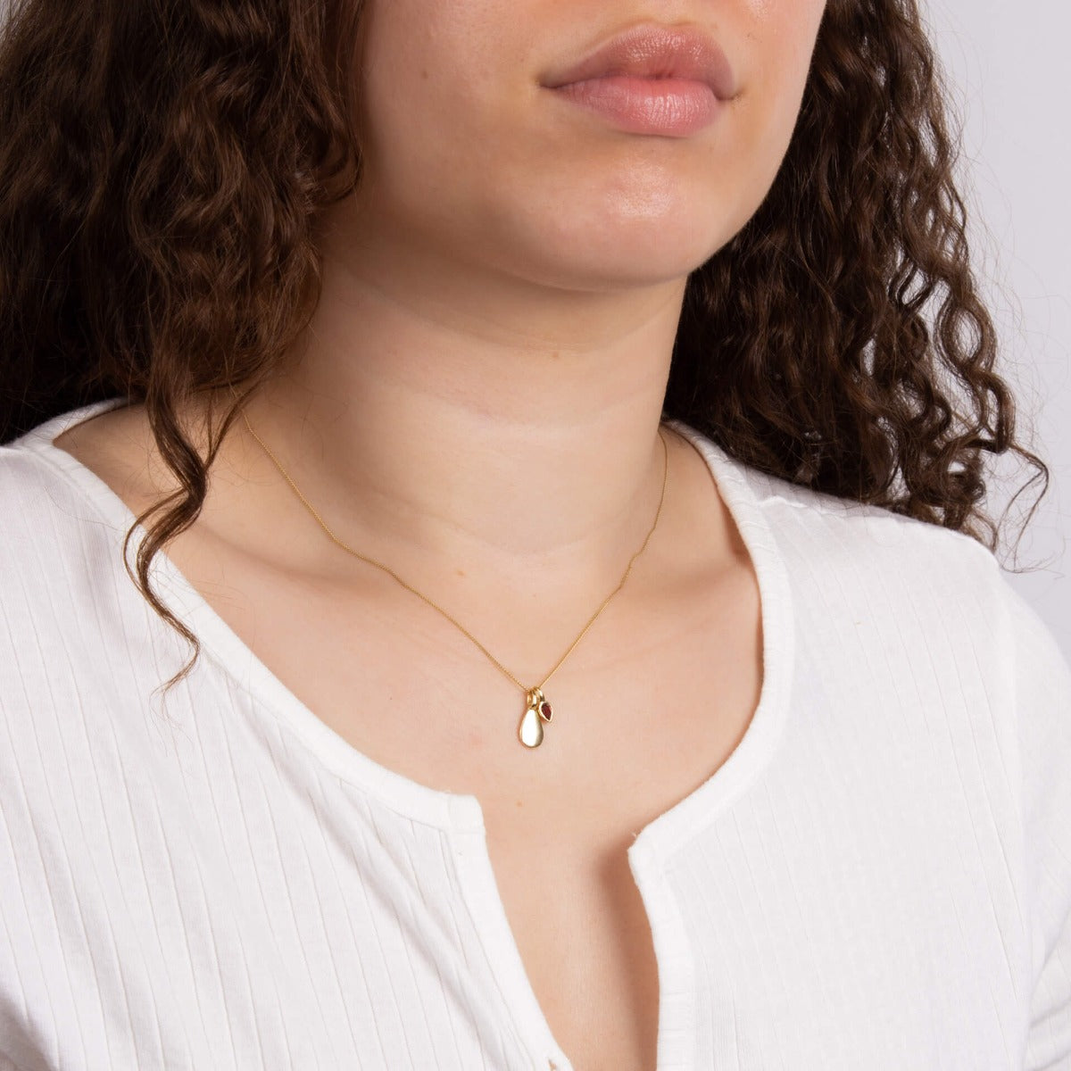 Semi-Precious Birthstone Necklace