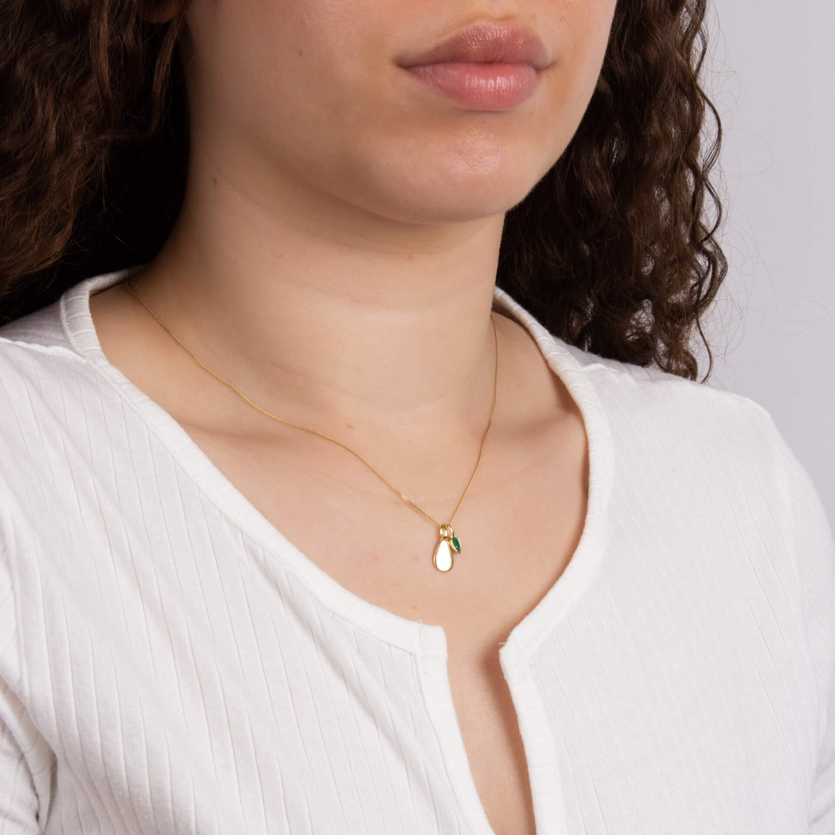 Semi-Precious Birthstone Necklace