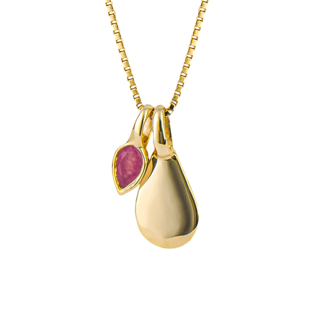 Semi-Precious Birthstone Necklace