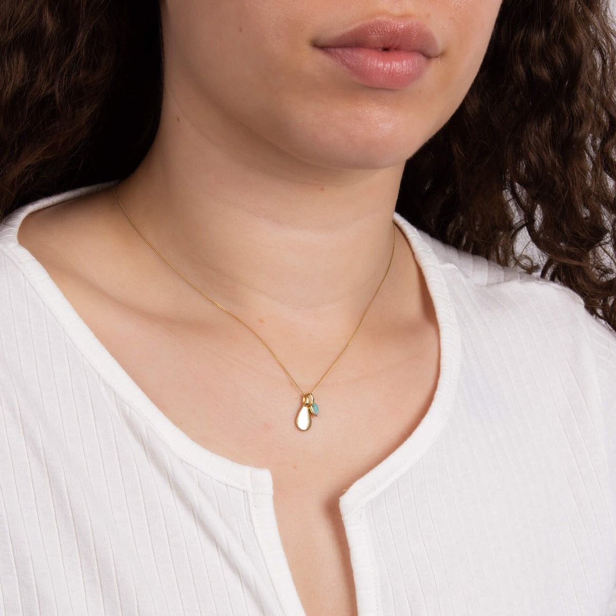 Semi-Precious Birthstone Necklace