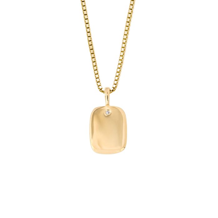 Rectangular Tag Pendant