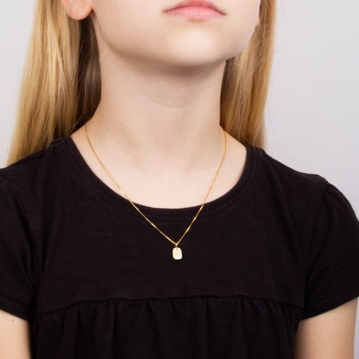 Rectangular Tag Pendant