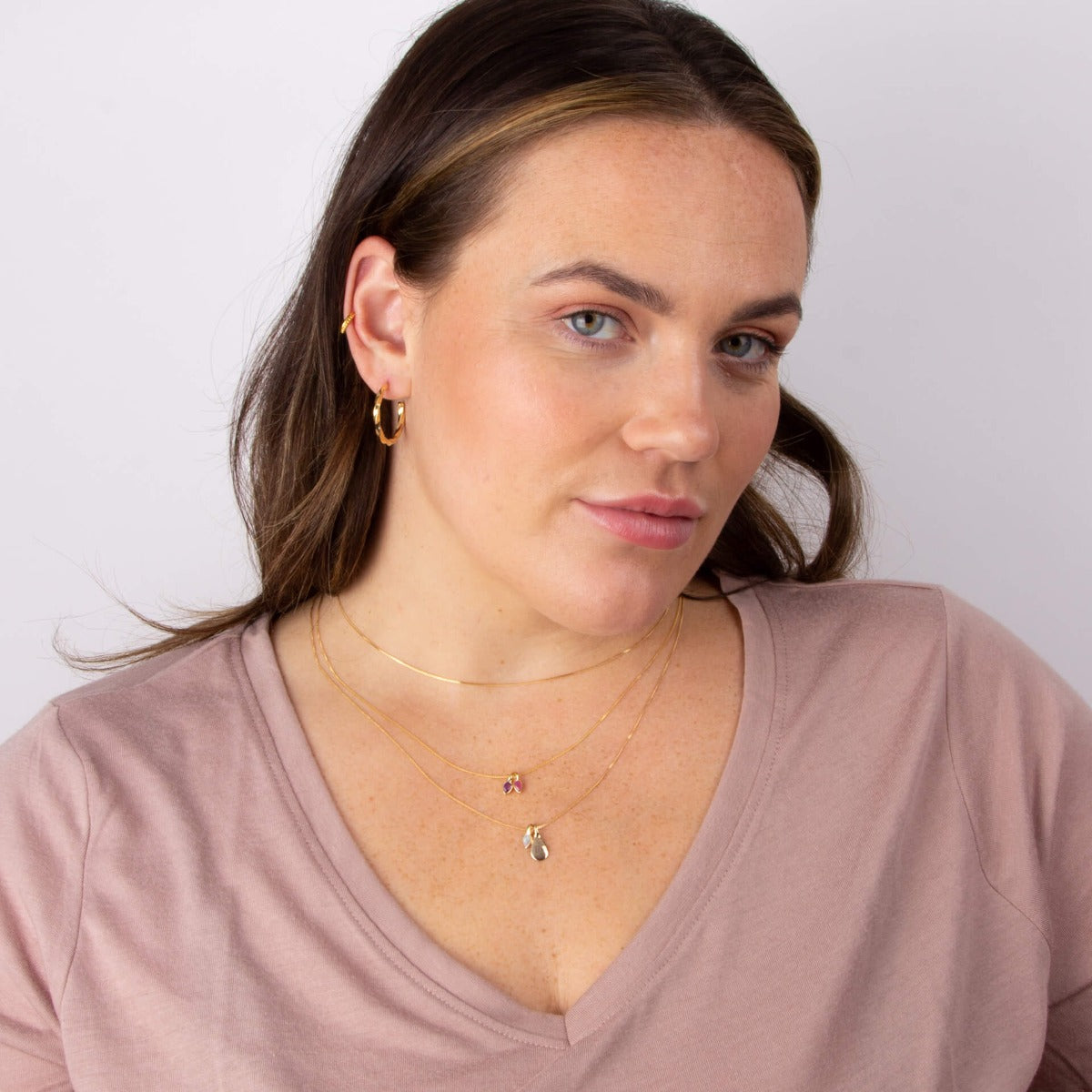 Semi-Precious Birthstone Necklace