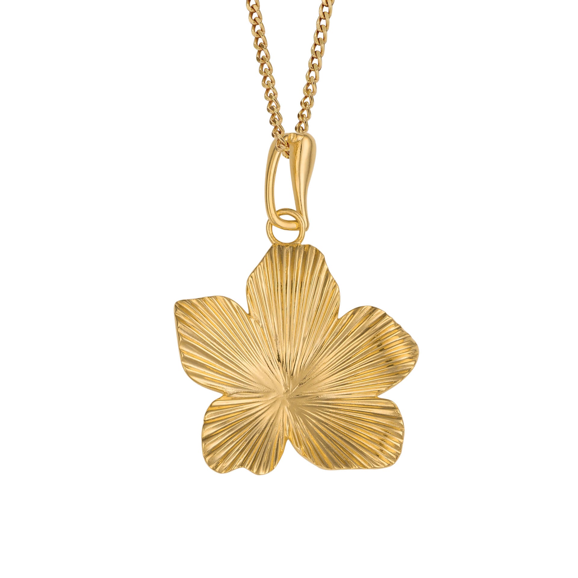 3D Floral Pendant