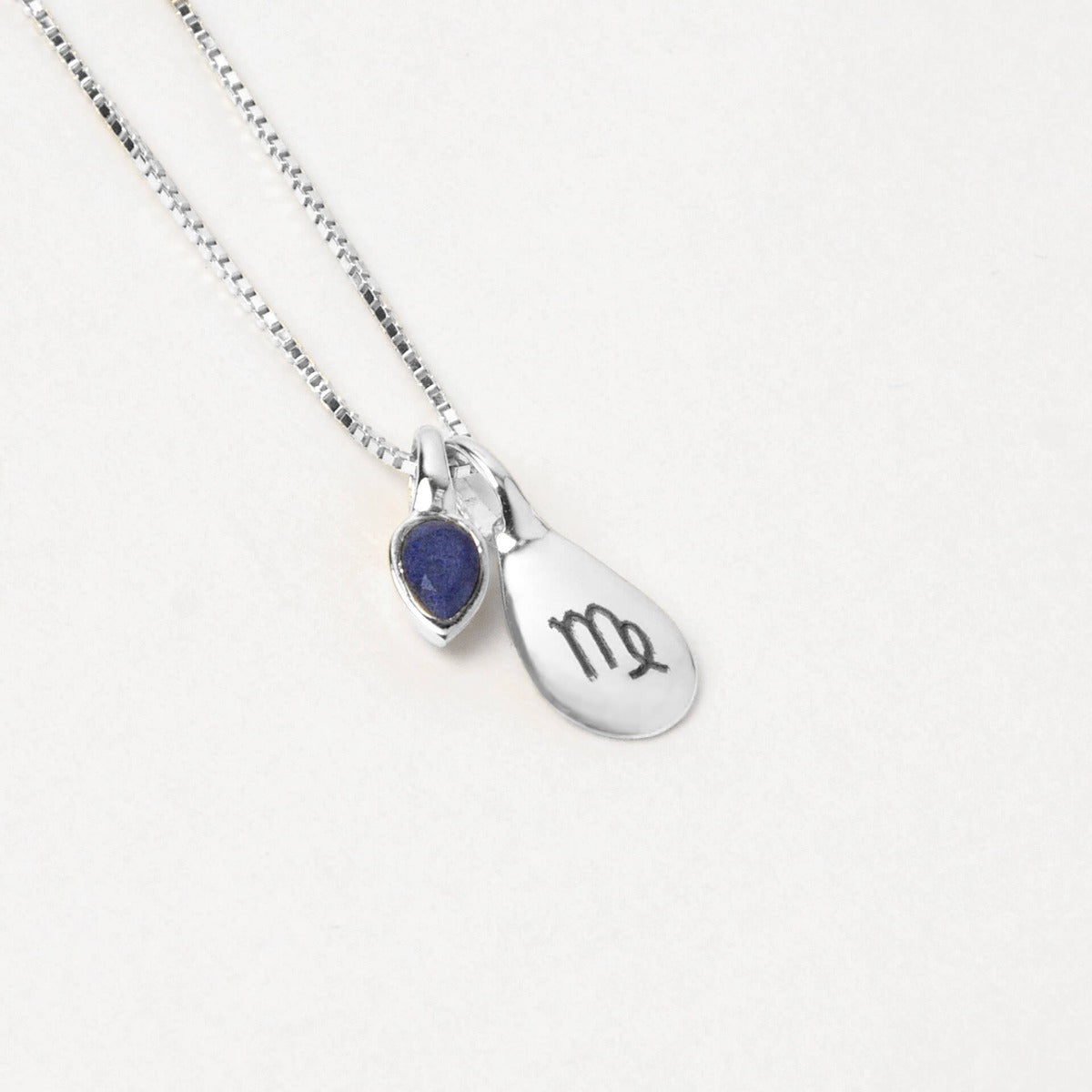Droplet Shaped Engravable Tag Pendant