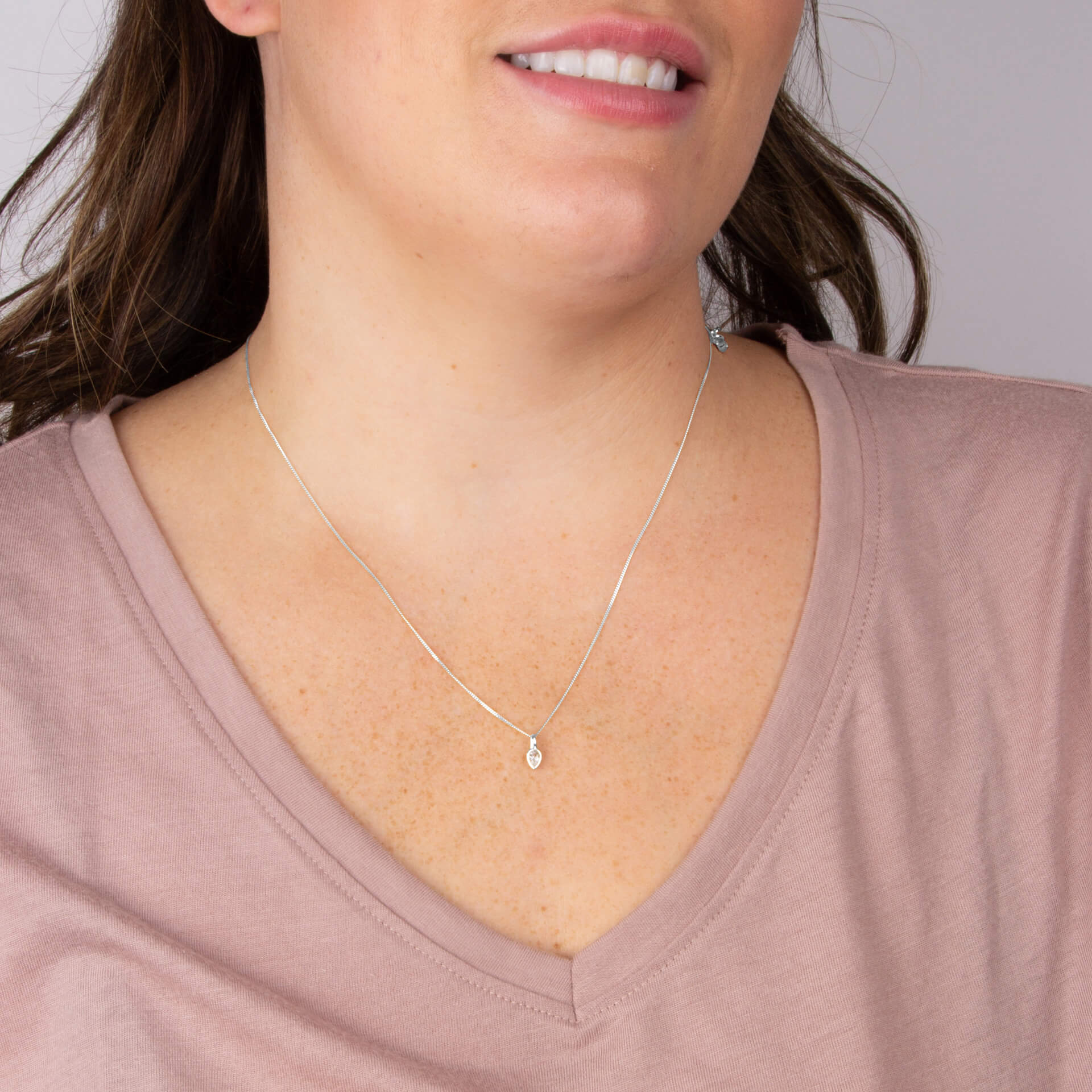 Semi-Precious Birthstone Pendant