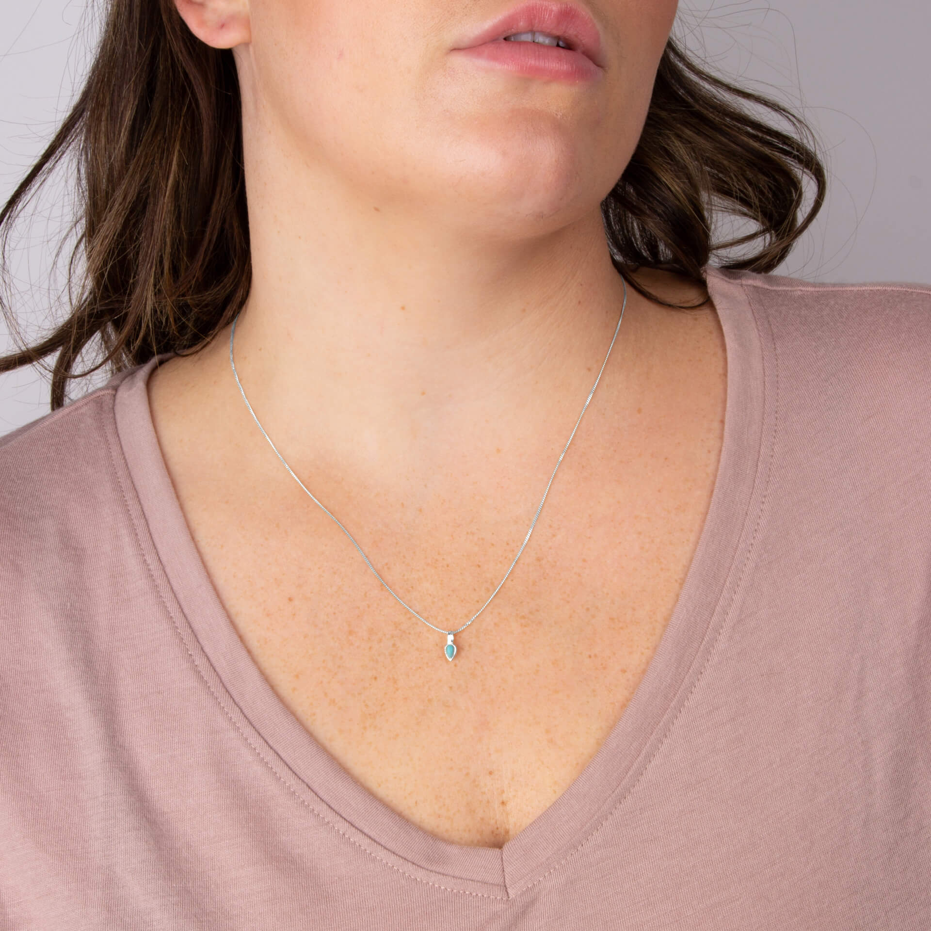 Semi-Precious Birthstone Pendant