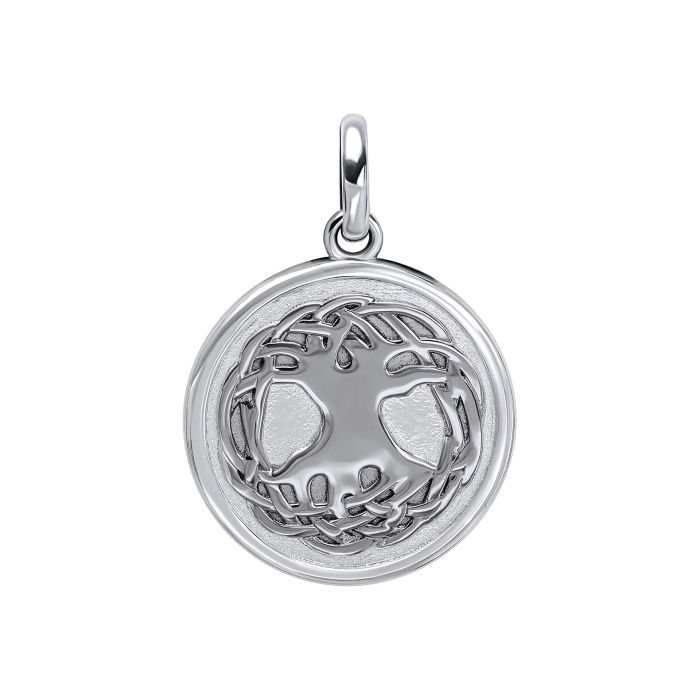 Oxidized Celtic Tree of Life Pendant