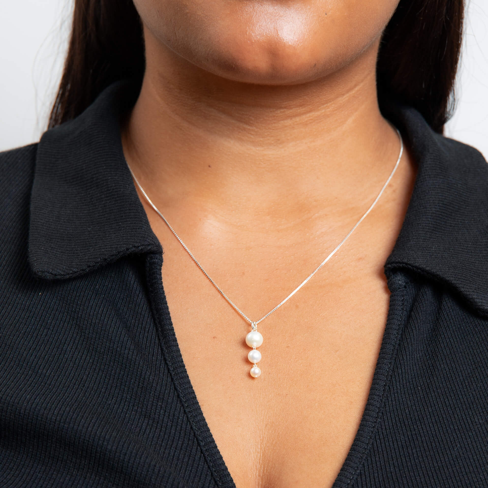 Gradient Freshwater Pearl Pendant