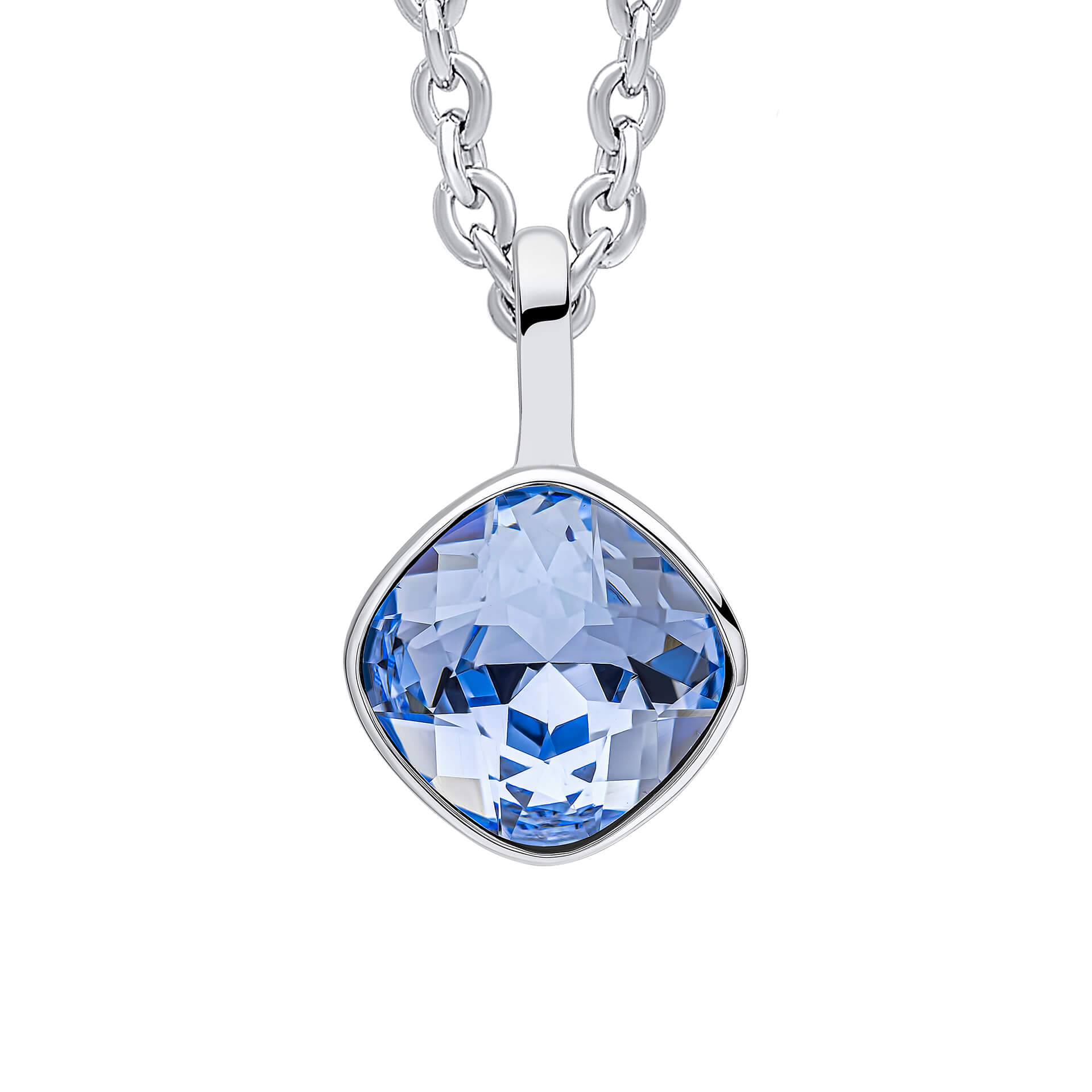 Cushion Cut Crystal Pendant