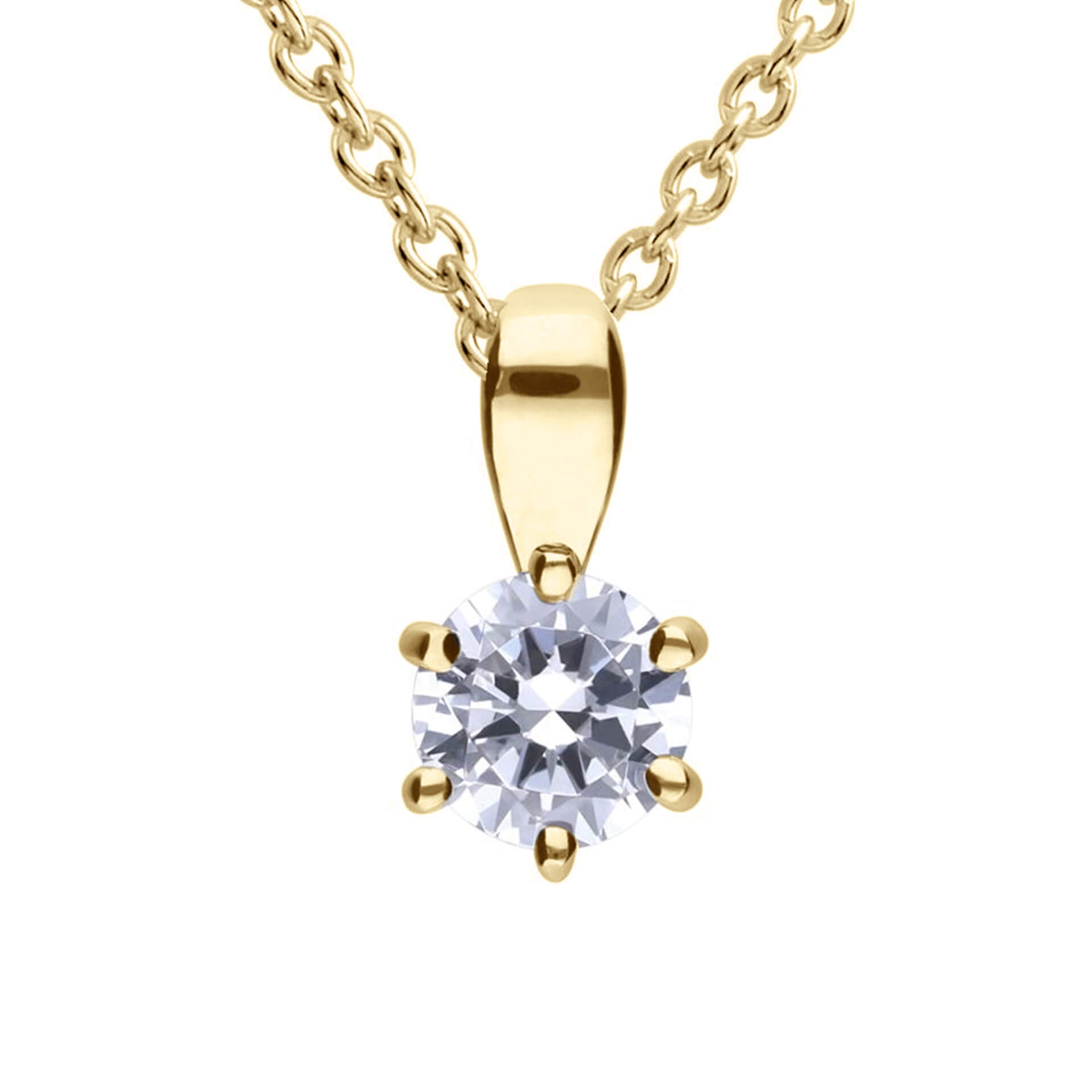 Six Claw Carat Pendant