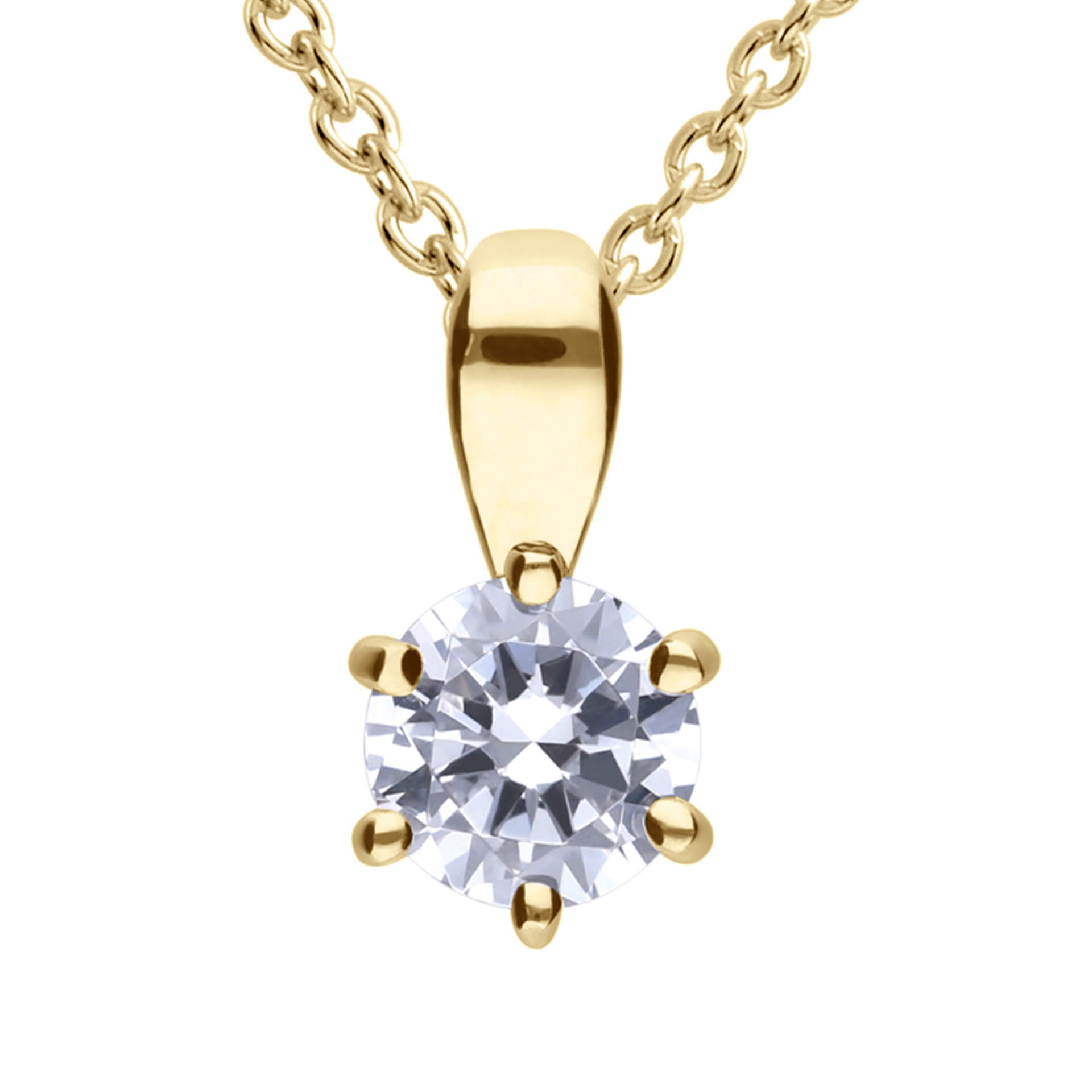 Six Claw Carat Pendant