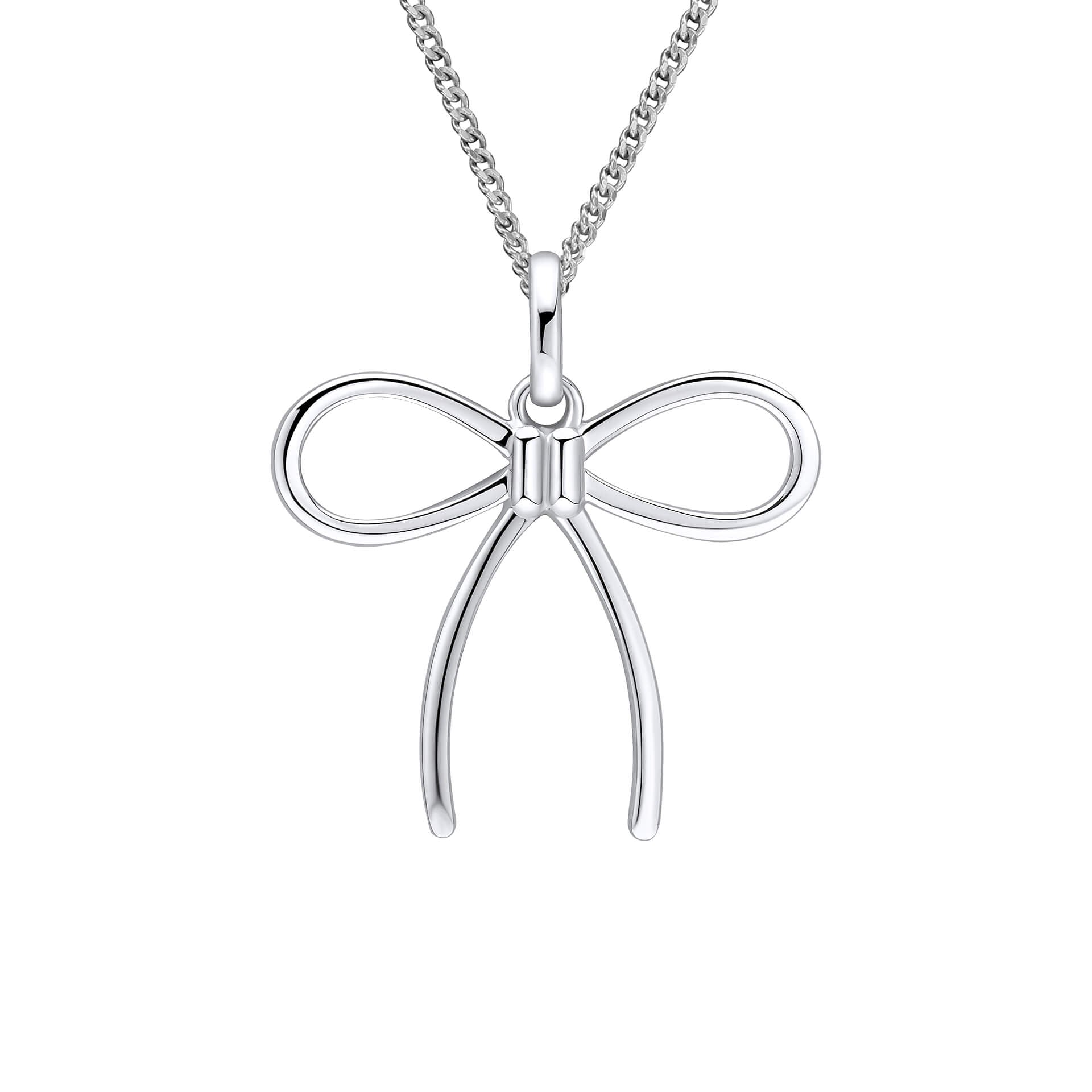 Thin Bow Pendant