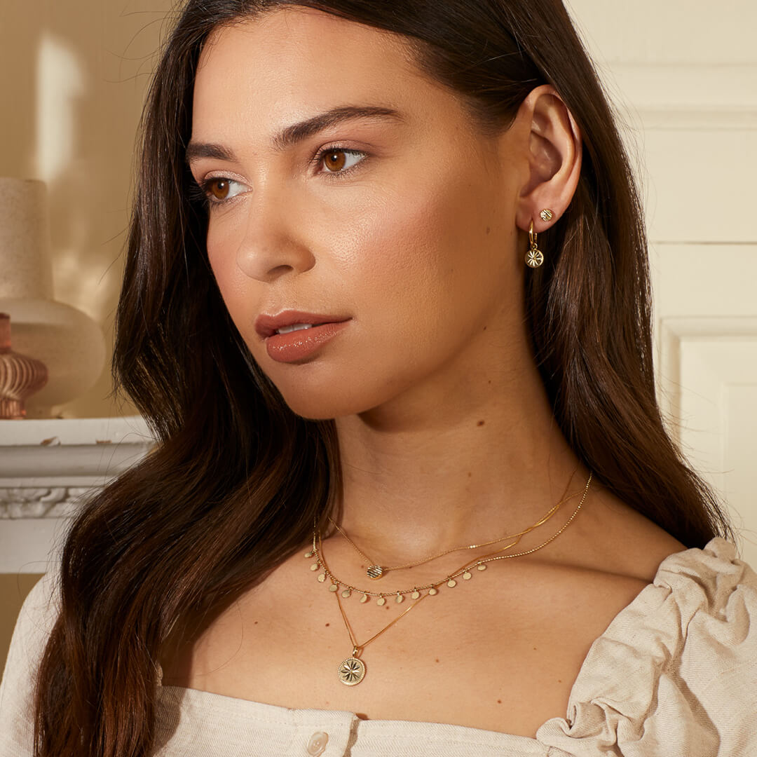 Multi Disc Necklace