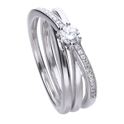 Stacked Wrap Ring