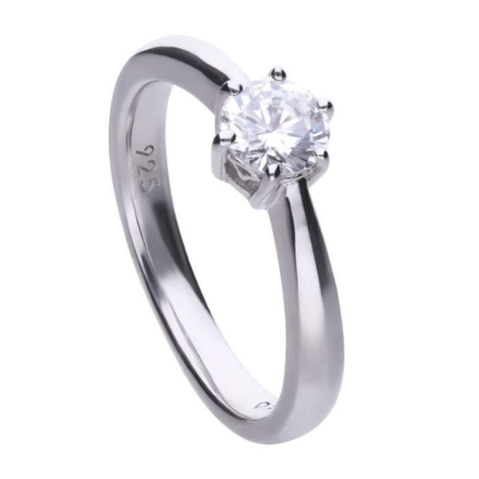 Six Claw Carat Ring