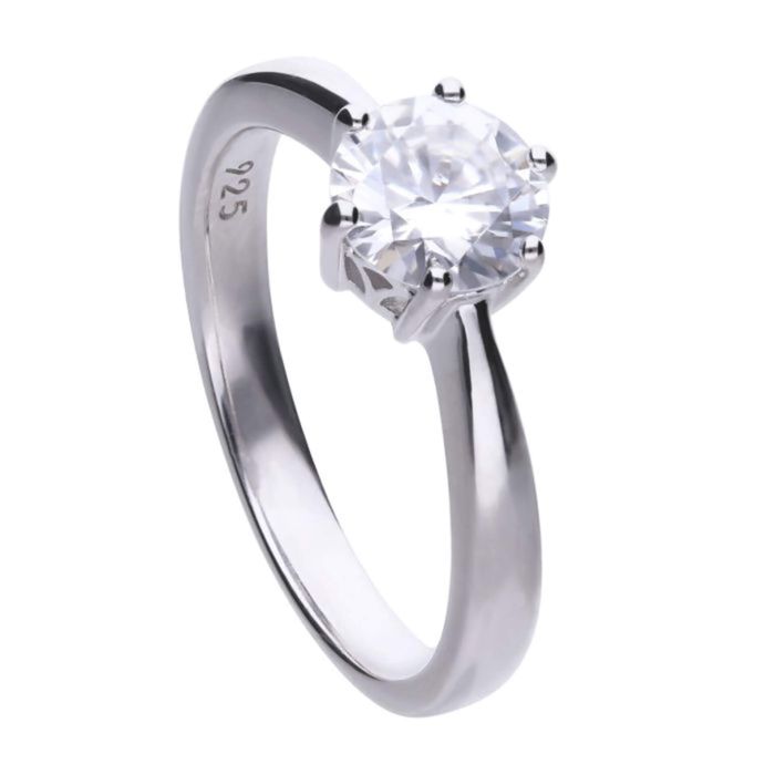 Six Claw Carat Ring