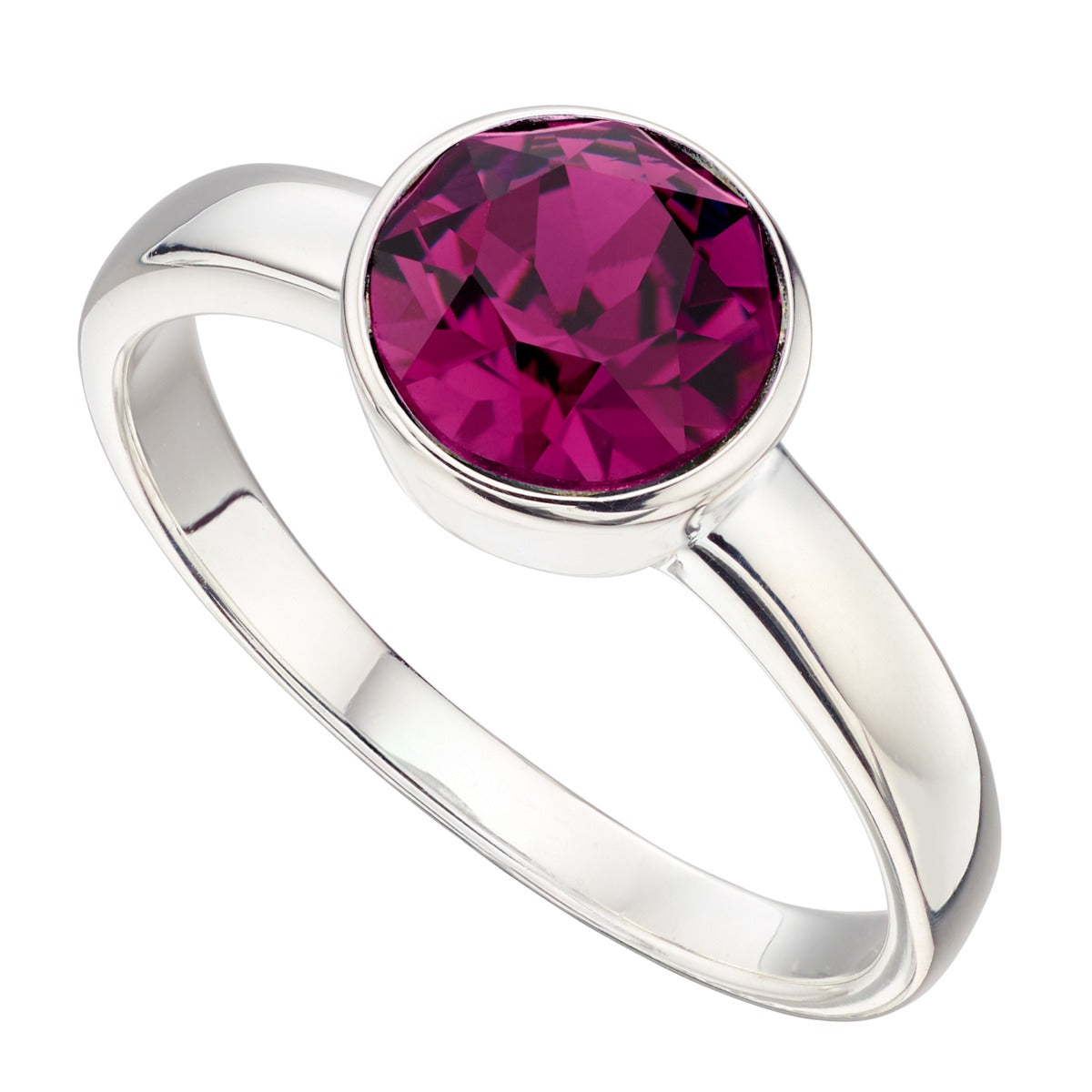 Crystal Birthstone Ring
