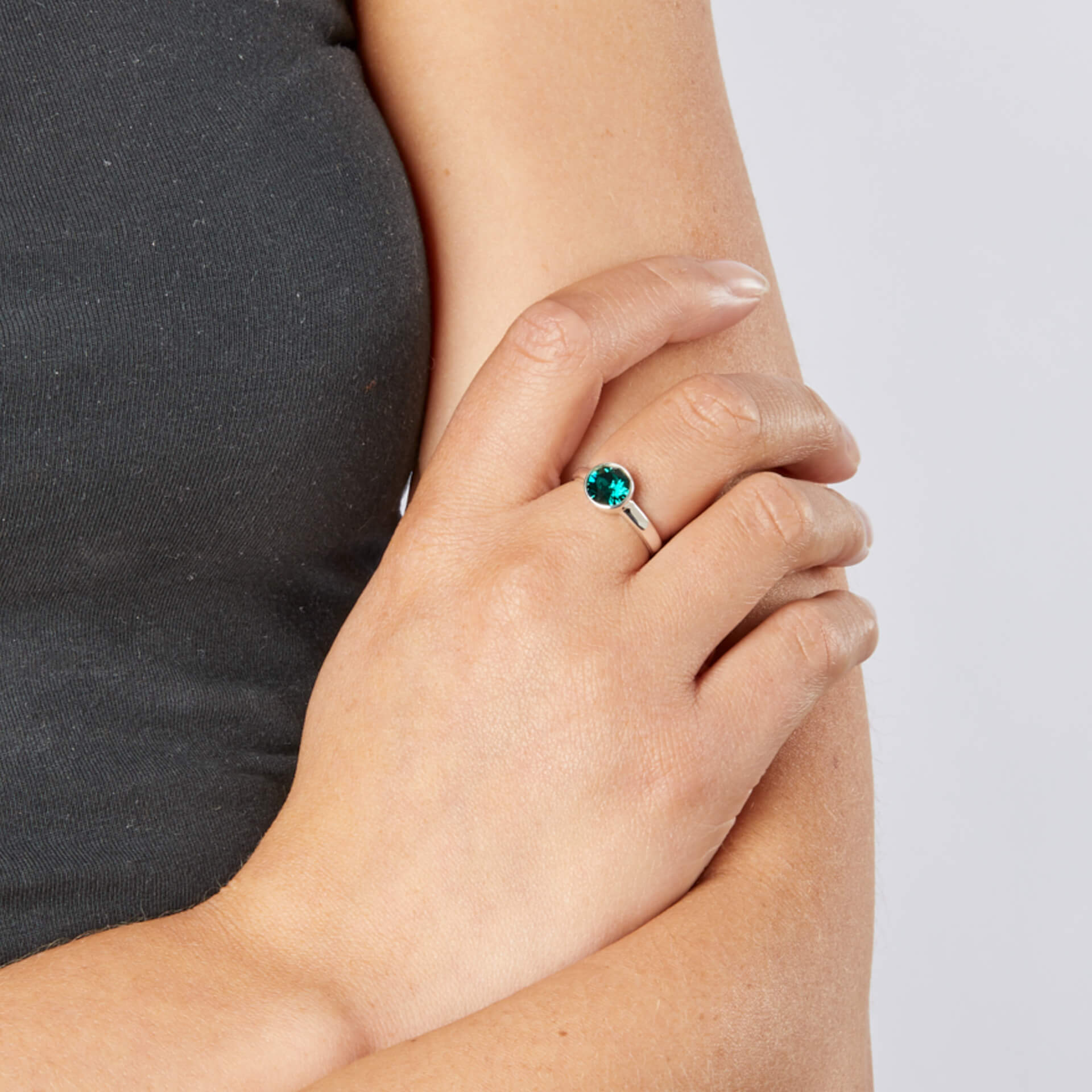Crystal Birthstone Ring
