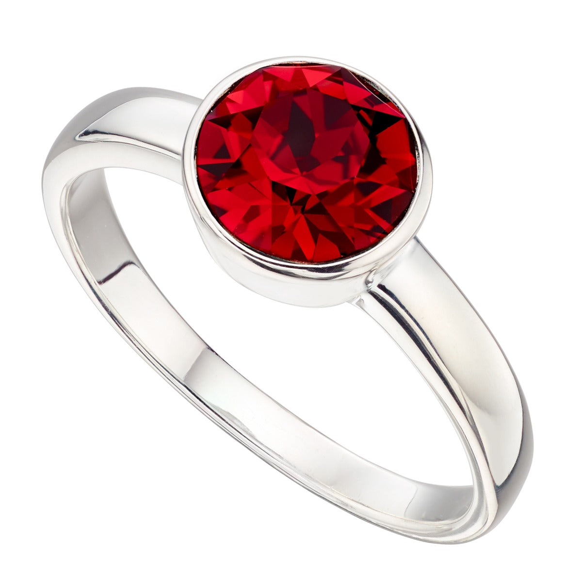 Crystal Birthstone Ring