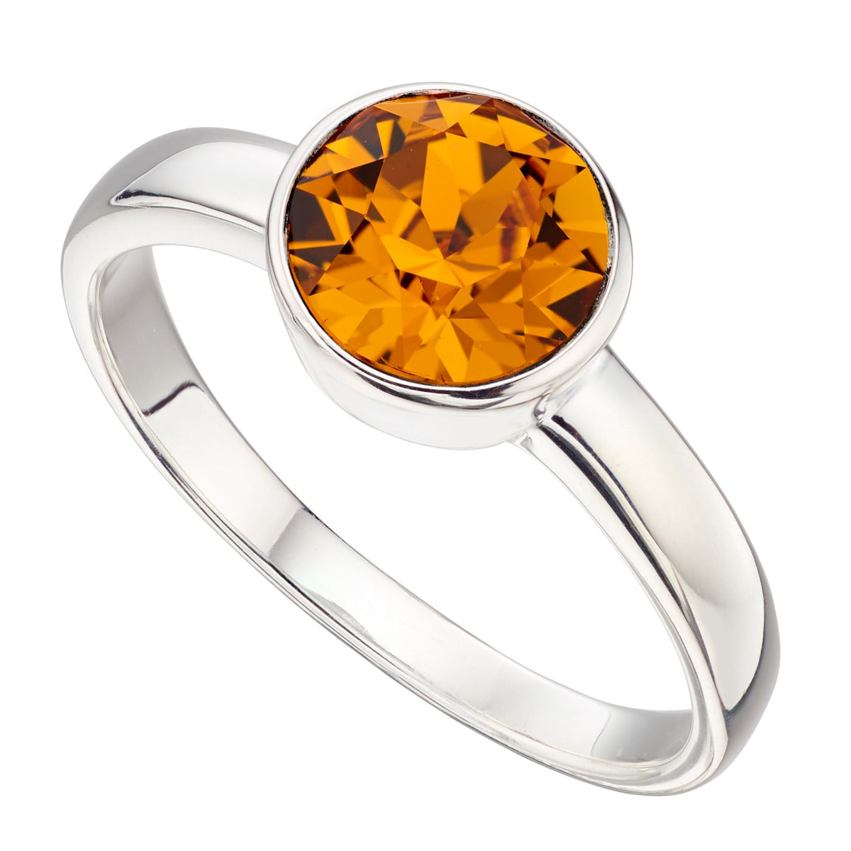 Crystal Birthstone Ring
