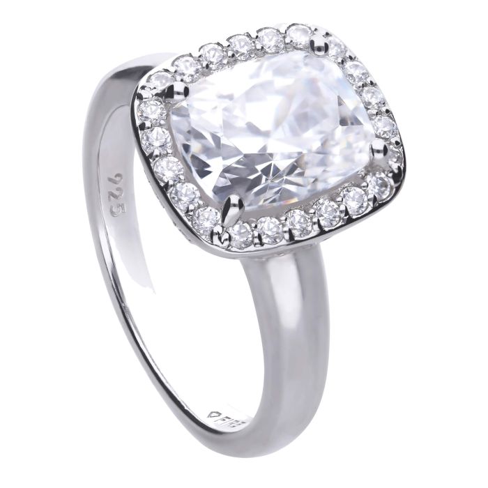 Cushion Cut Cocktail Ring