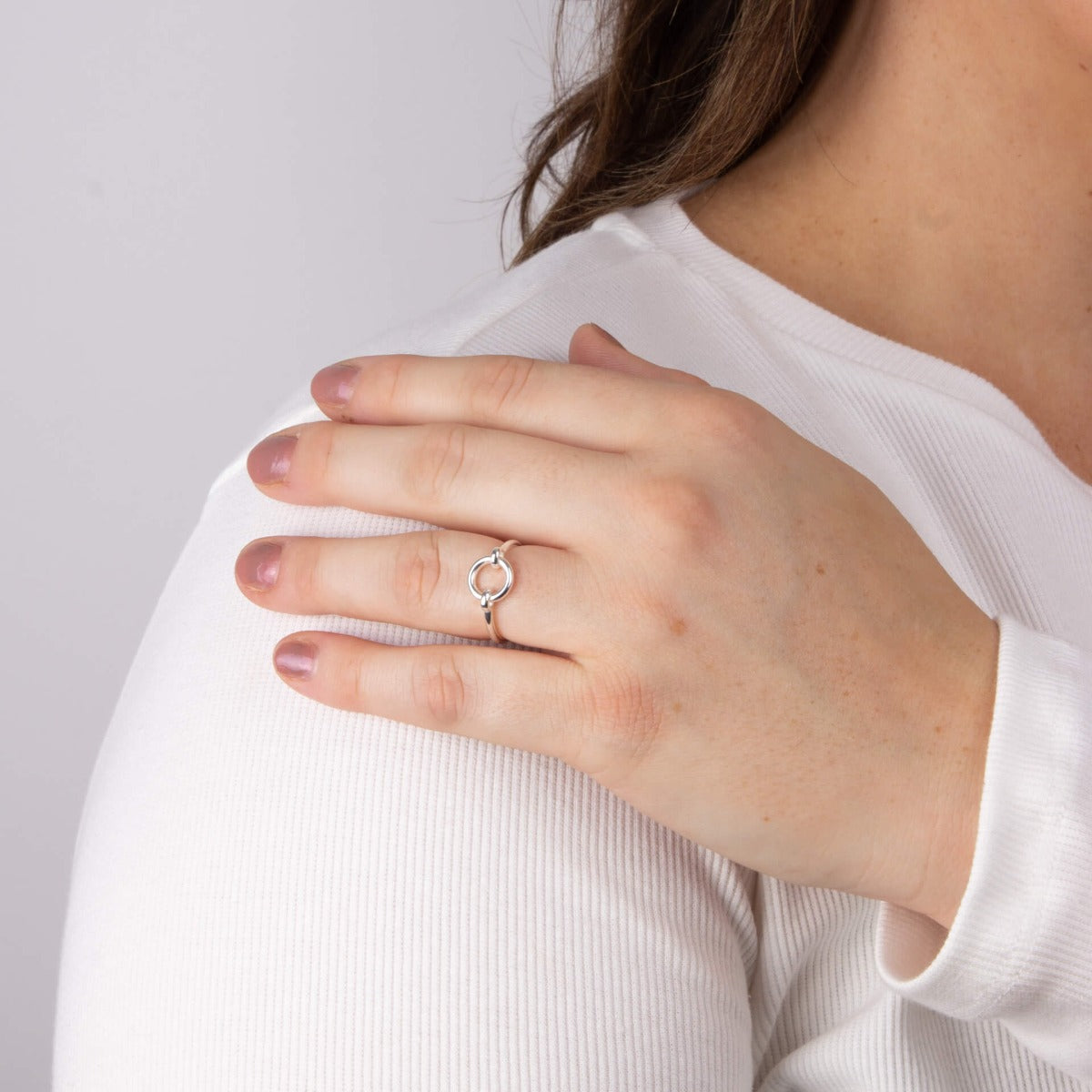Open Circle Ring