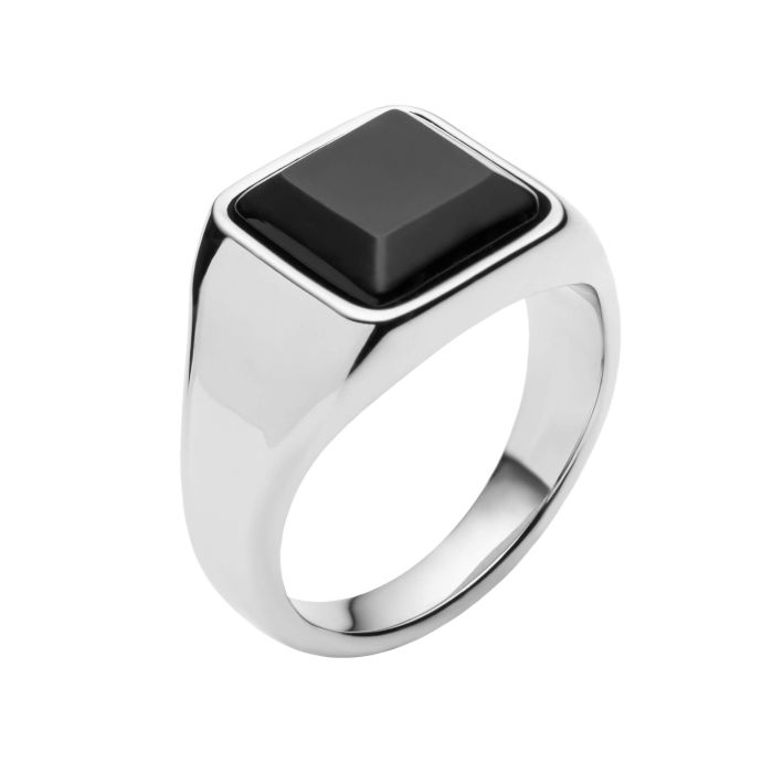 Signet Ring with Semi Precious Stone