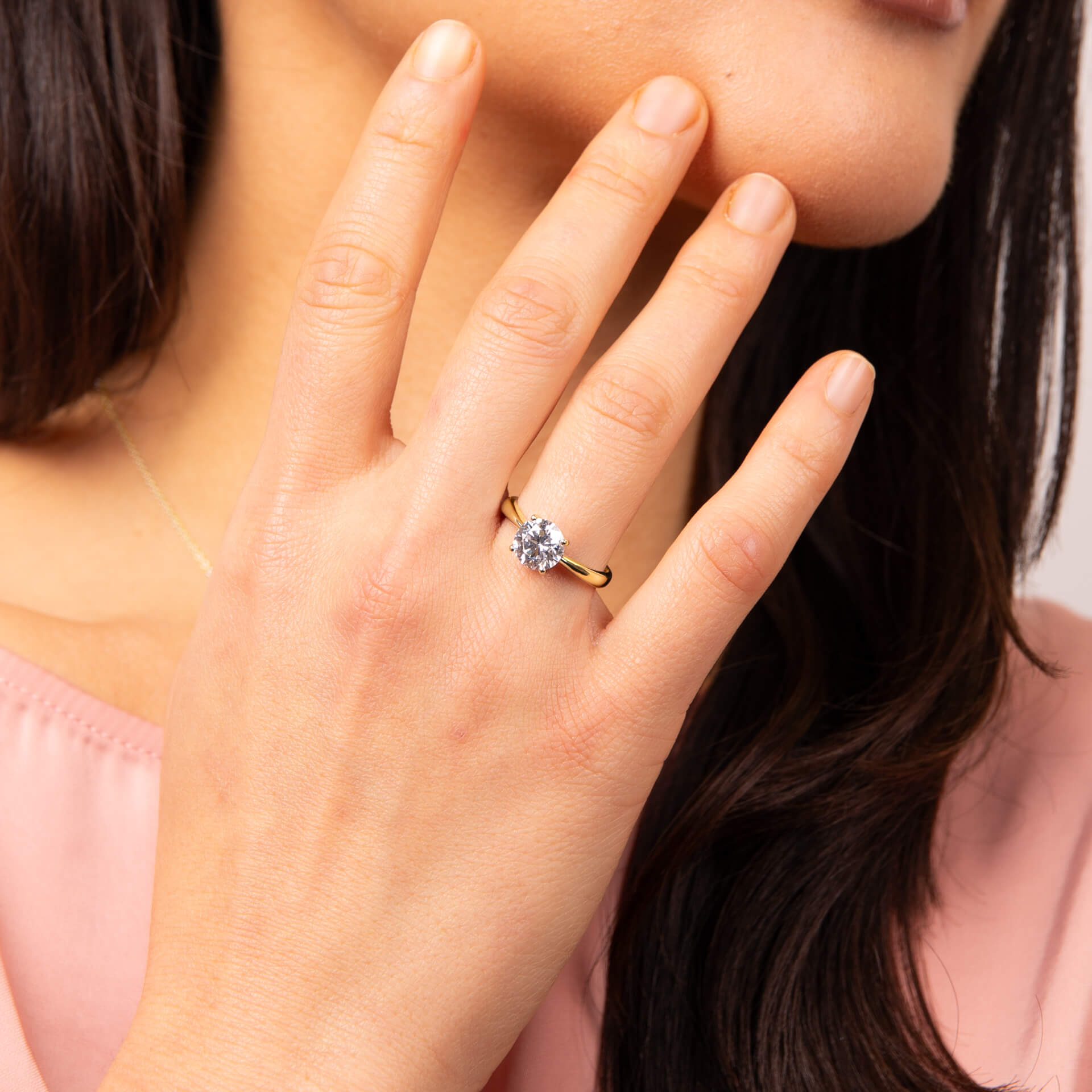 Four Claw Carat Ring
