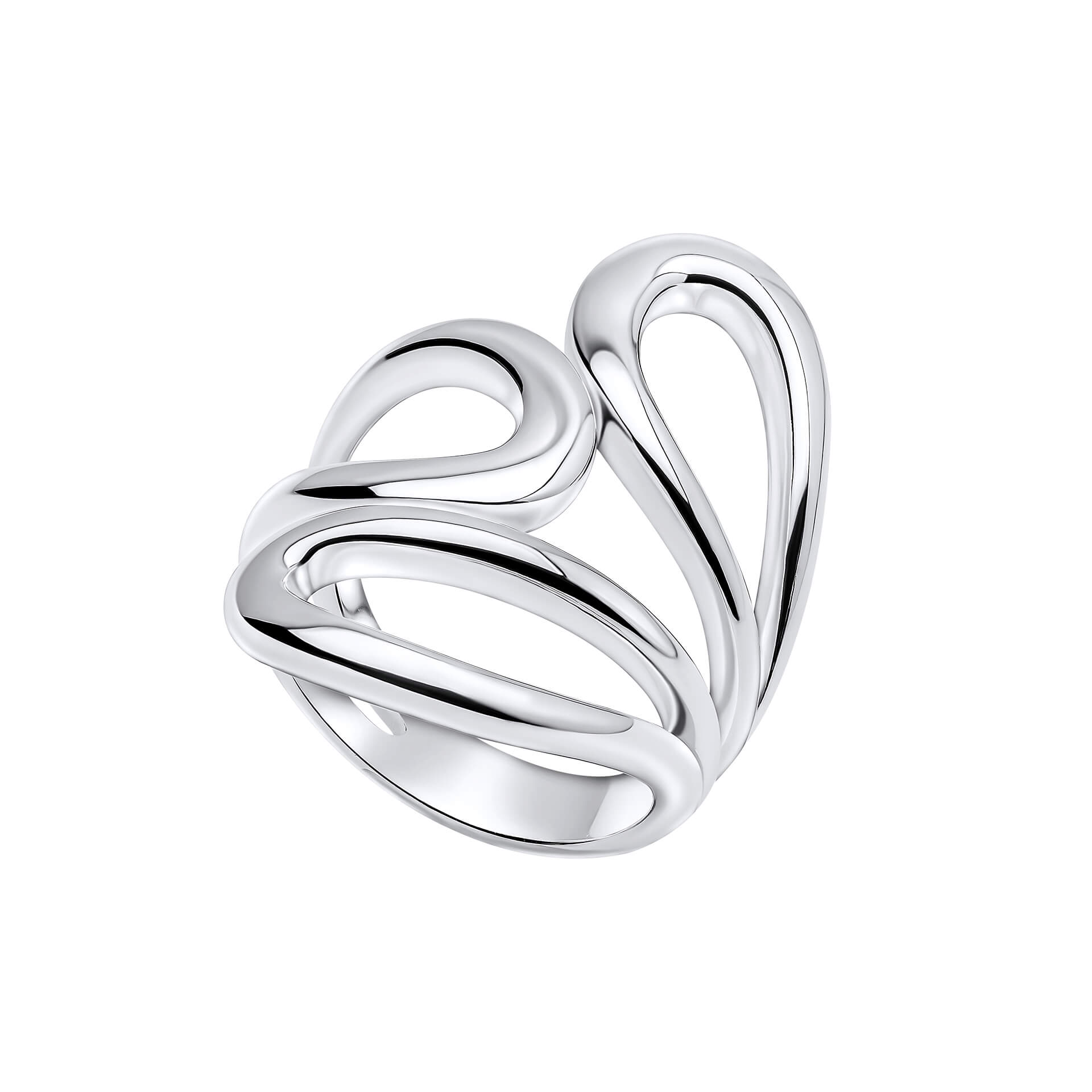Open Wave Wrap Ring
