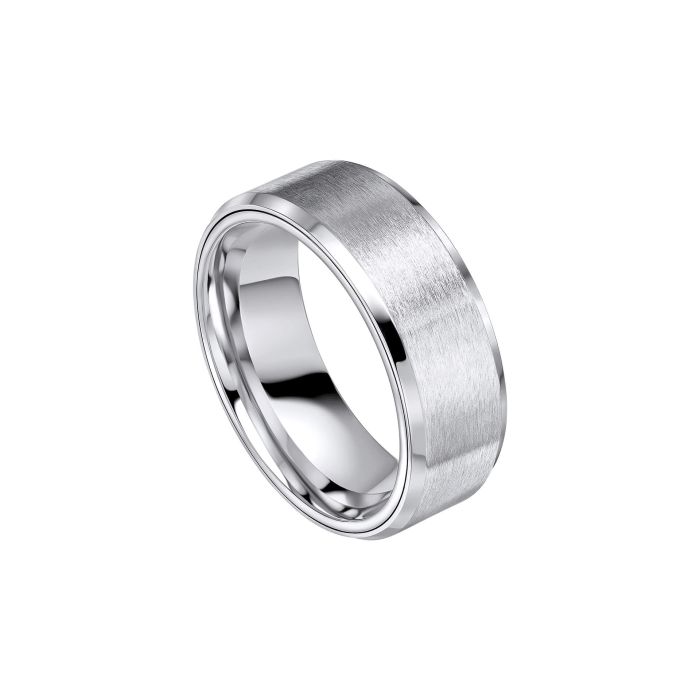 Brushed Stainless Steel Spinner Ring
