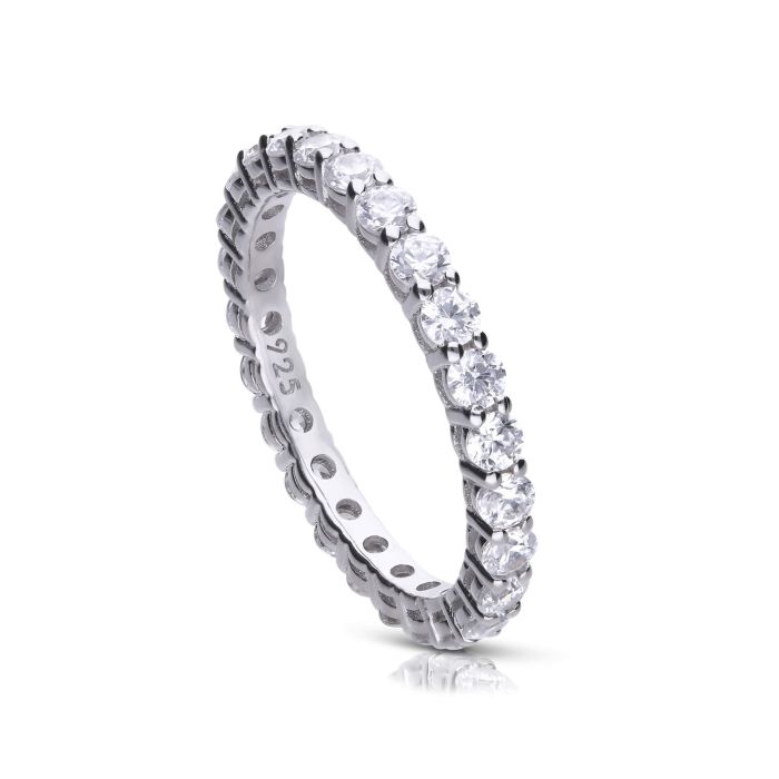 Zirconia Eternity Ring