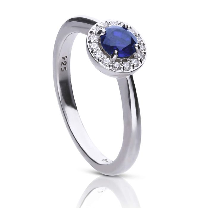 Round Colour Zirconia Ring