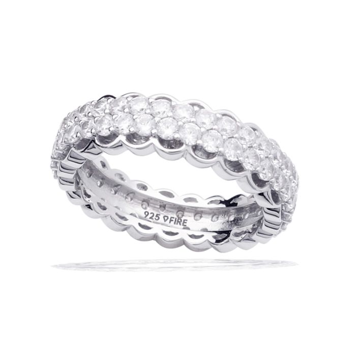 Double Row Eternity Ring