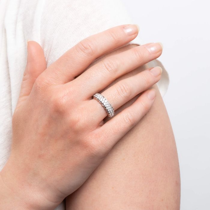 Double Row Eternity Ring