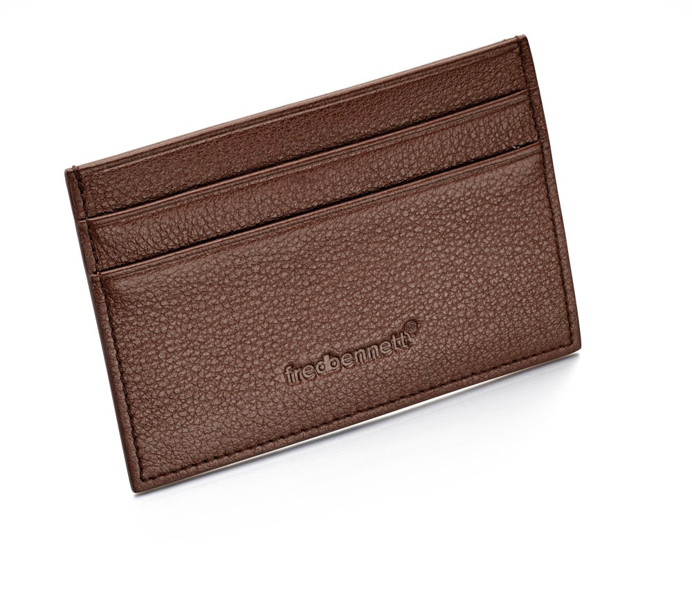 Brown Leather Cardholder