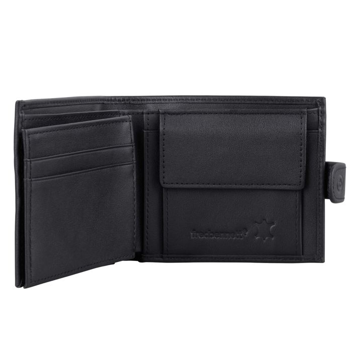 Leather Wallet with Coin Purse