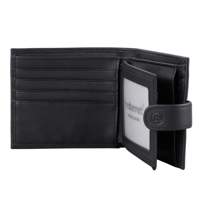 Leather Wallet with Coin Purse