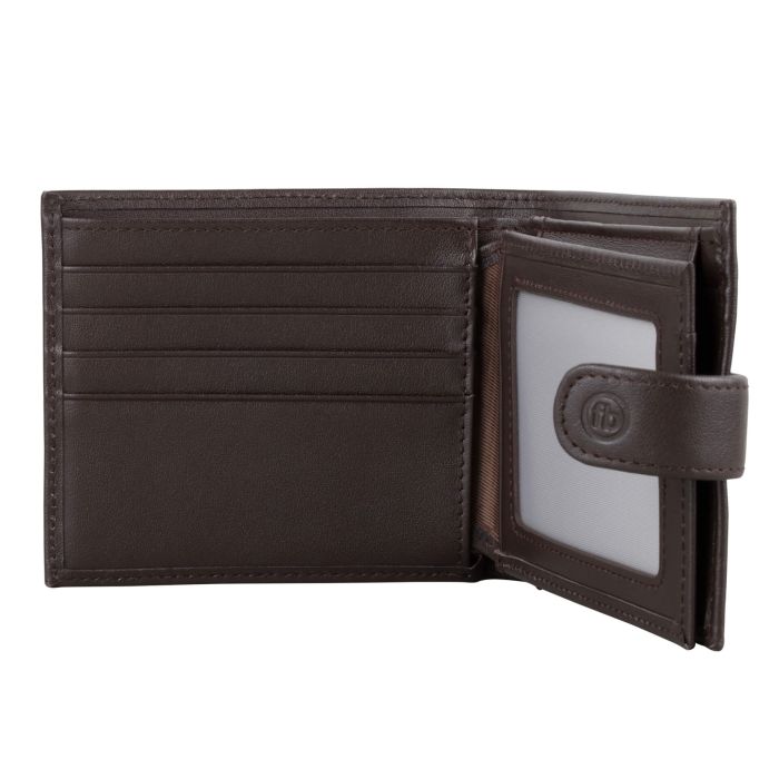 Leather Wallet with Coin Purse