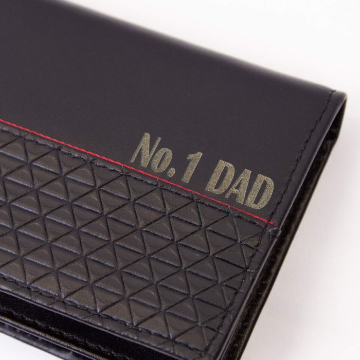 Black Leather Card Holder