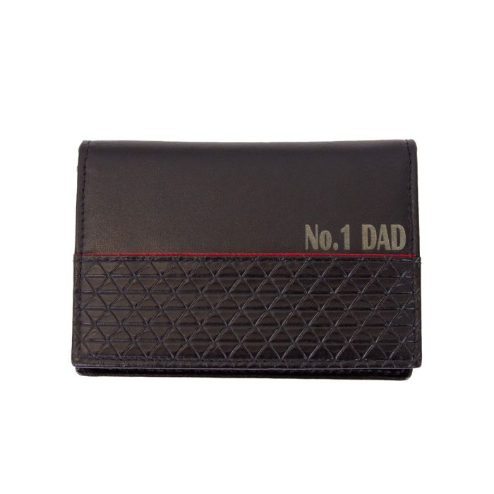 Black Leather Card Holder
