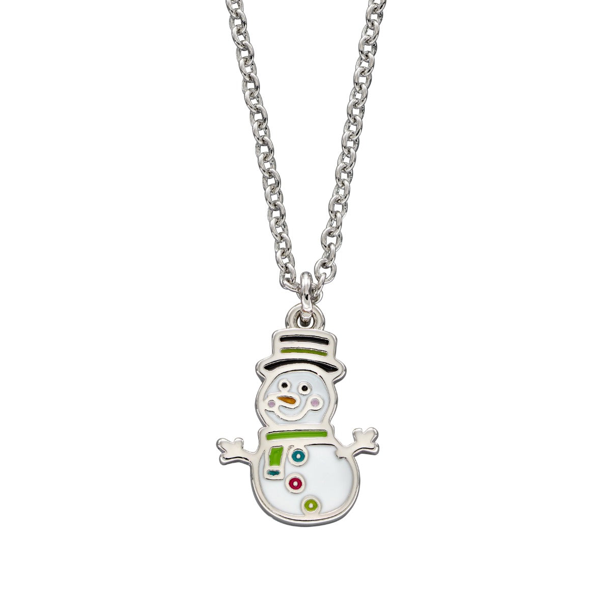 Kidsmas Snowman Necklace
