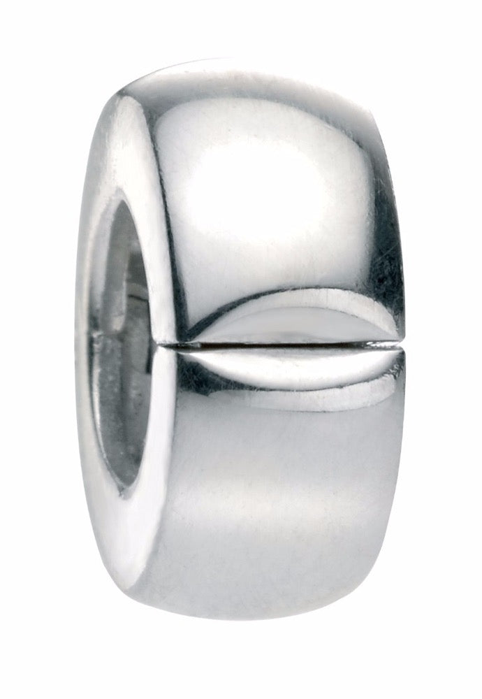 Plain Silver Bead Clip
