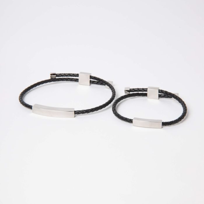 Parent and Child Matching Leather Bracelet Kit