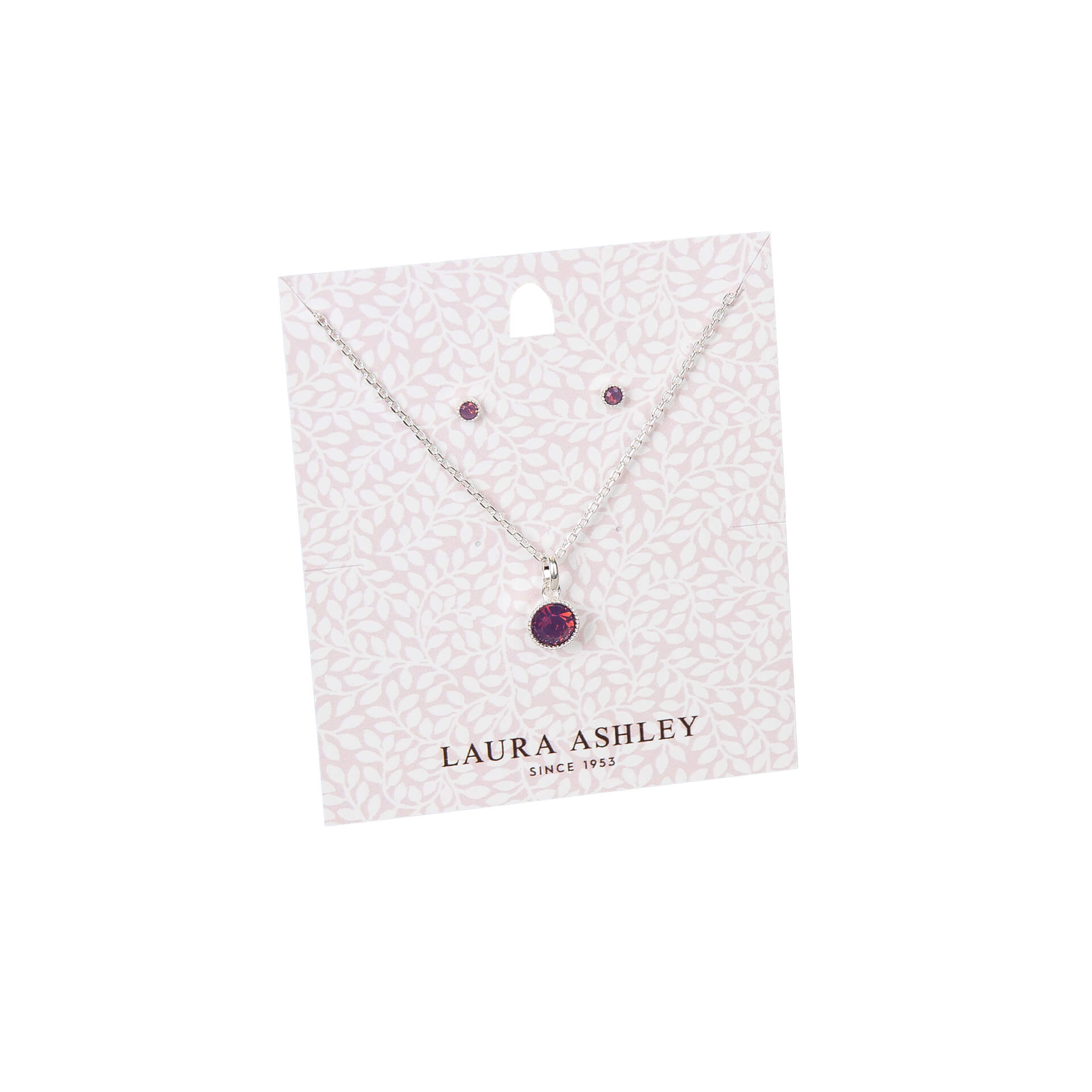 Stippled Earrings and Necklace Set